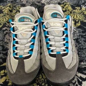 Nike Air Max Men's Shoes - Gray and Blue